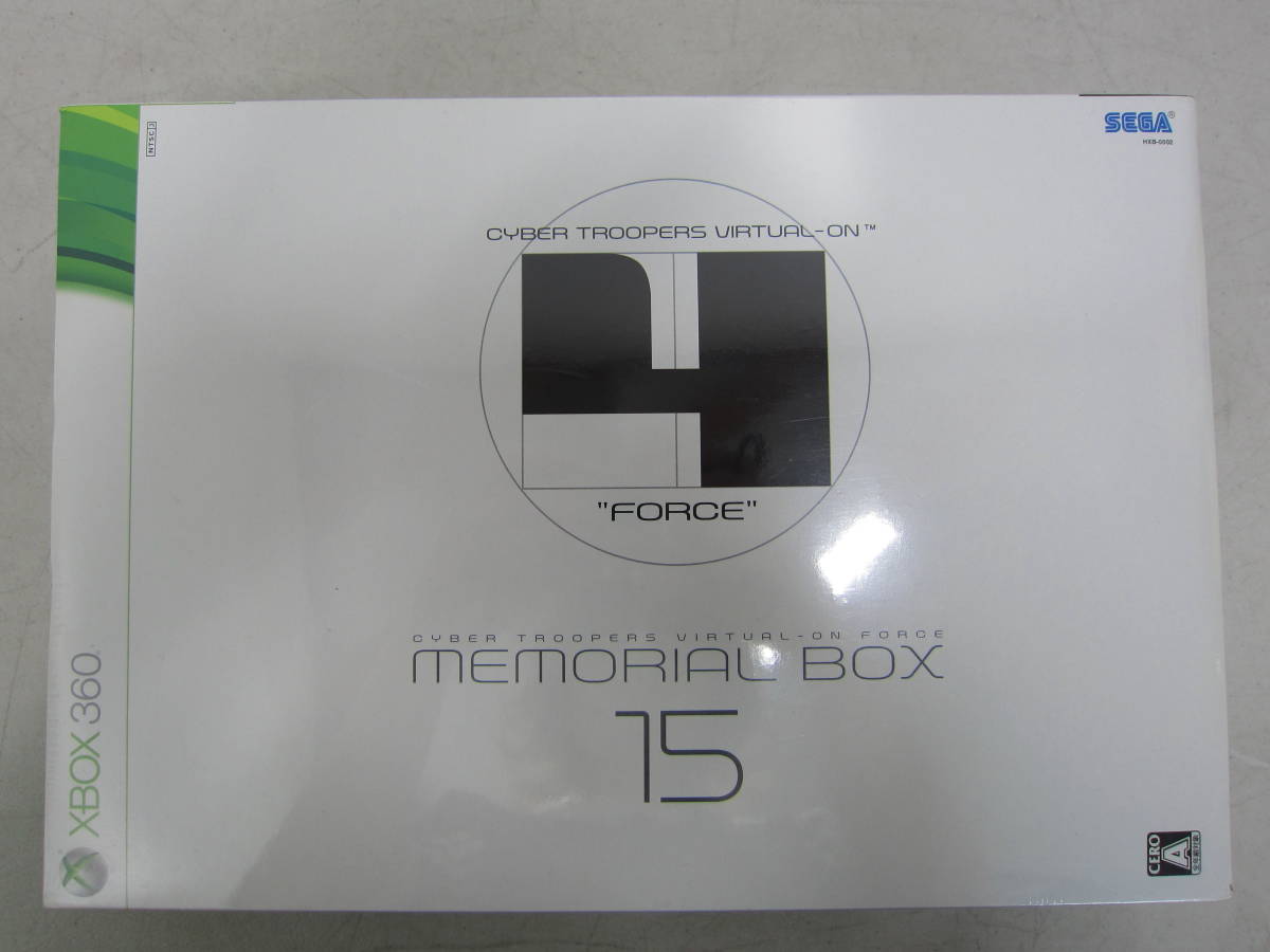 ②未開封【電脳戦機バーチャロン フォース メモリアルボックス15】XBOX360ソフト