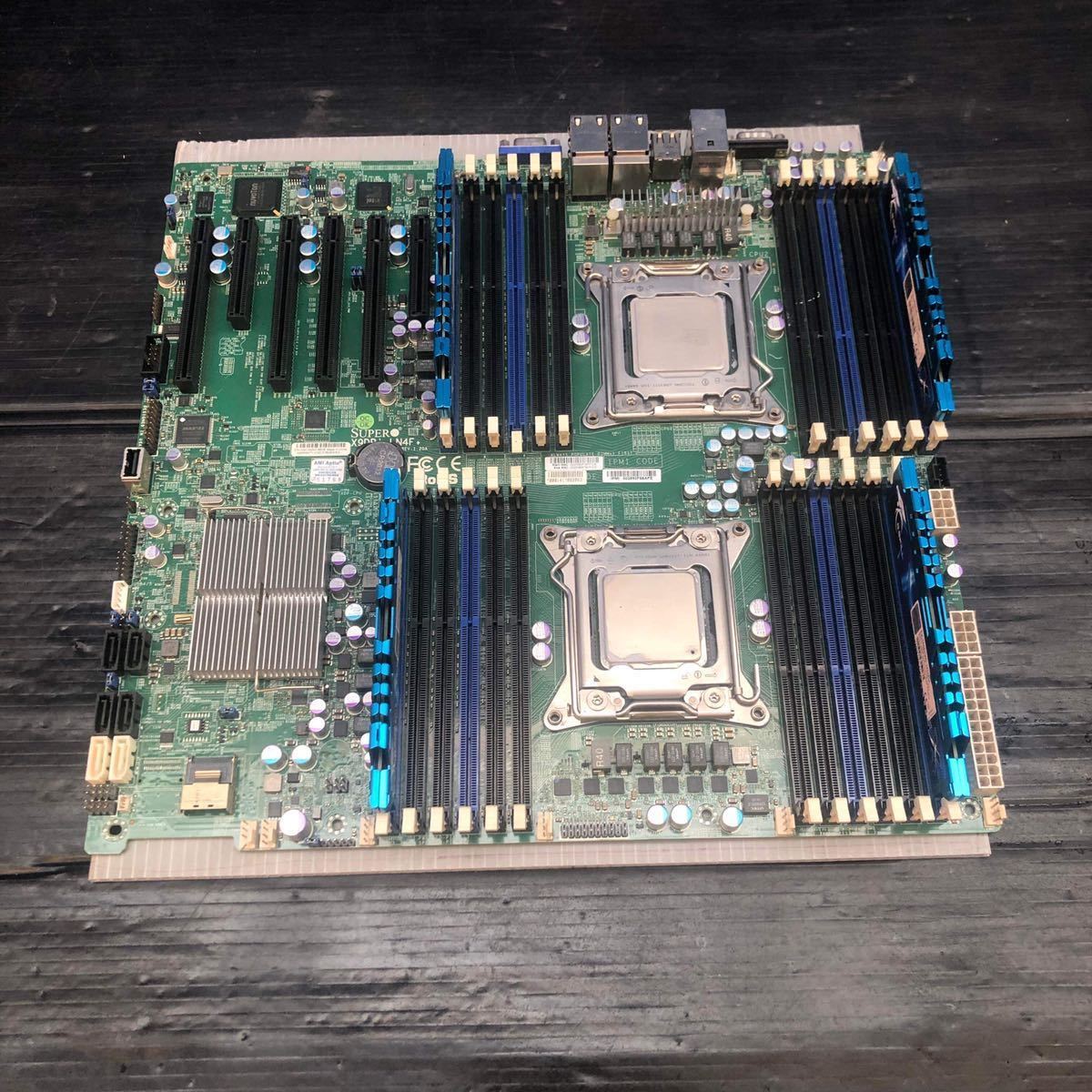 テックウインド Supermicro Intel Xeon E5-2620 マザーボード Dual USB3 GIGABYTE 32G 管理番号P4168