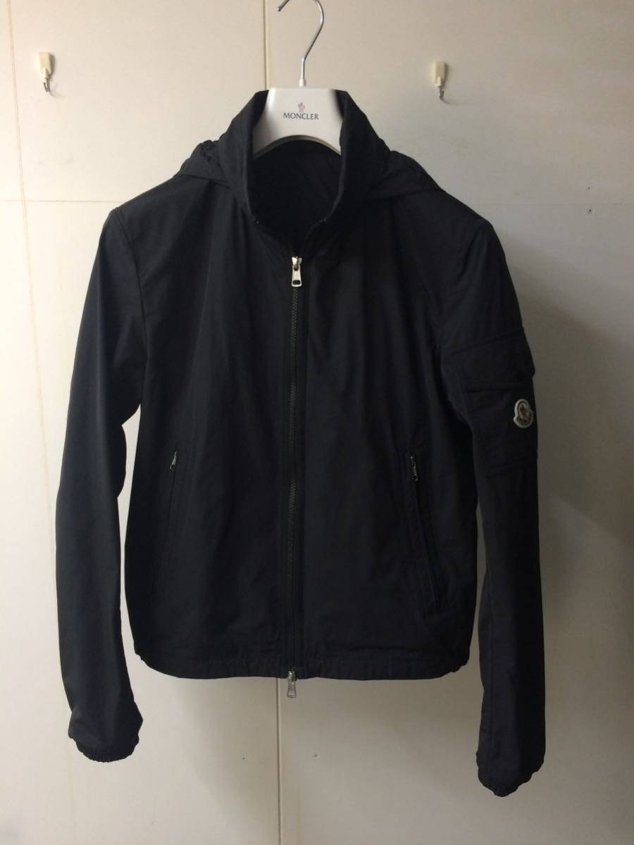 国内正規品 MONCLER モンクレール ナイロン ジャケット ブラック サイズ 3