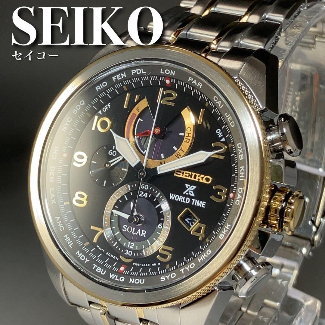 超熱 ブラック 黒文字盤 プロスペックス SEIKO セイコー ☆米国限定