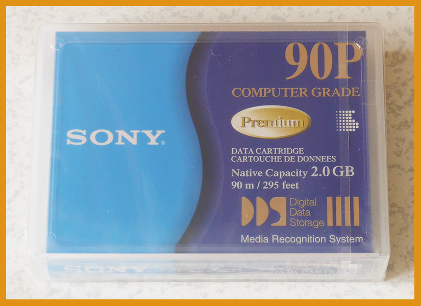 【SONY】★ソニー★DATA CARTRIDGE★DDS★DG90P★90m★2.0GB★データカートリッジ★未開封品★送料無料★の画像5