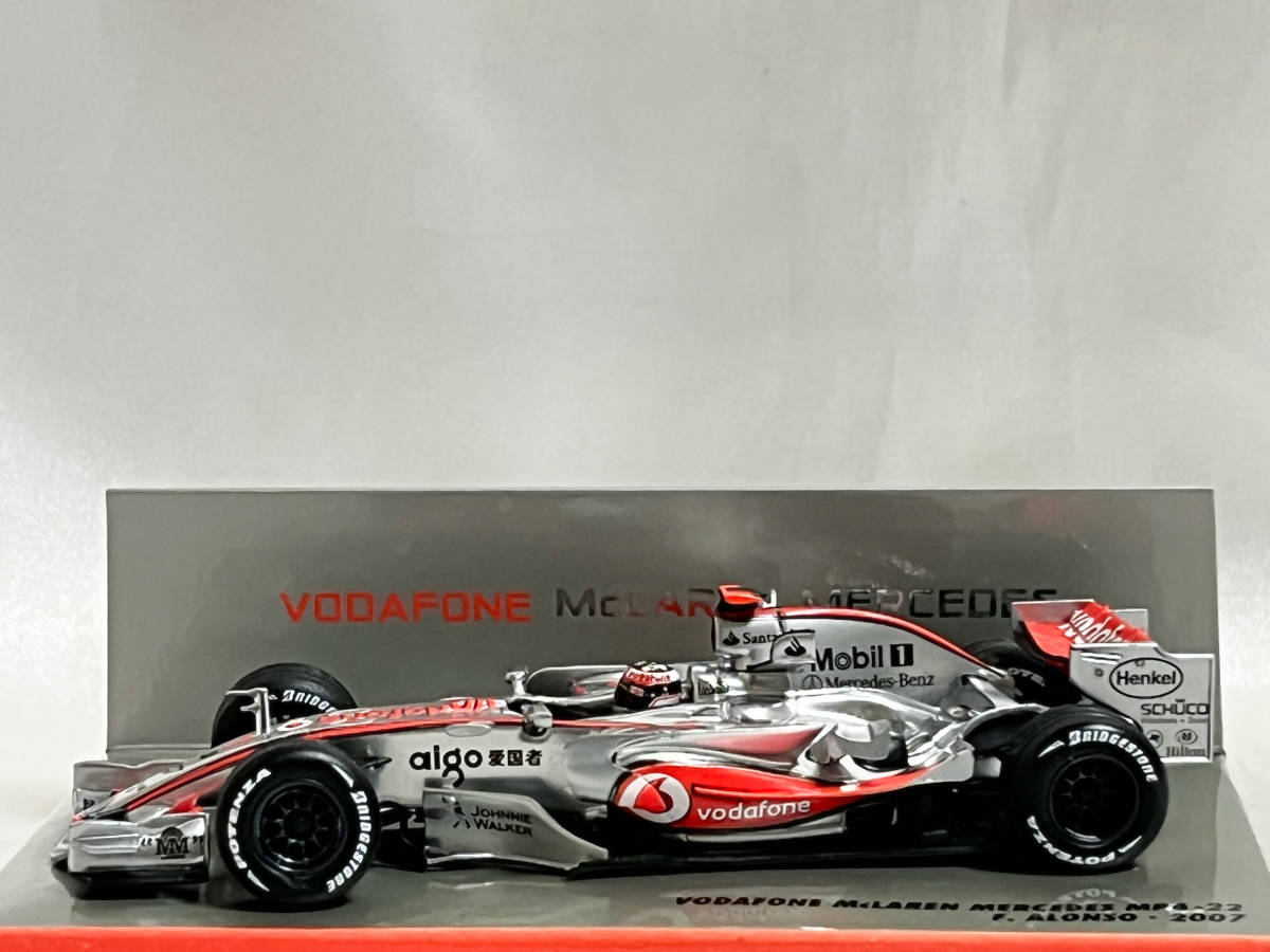 ミニチャンプス 1/43 マクラーレン・メルセデス MP4-22 F1 2007 ミニチャンプス 1/43 マクラーレン・メルセデス MP4-22 F1 2007