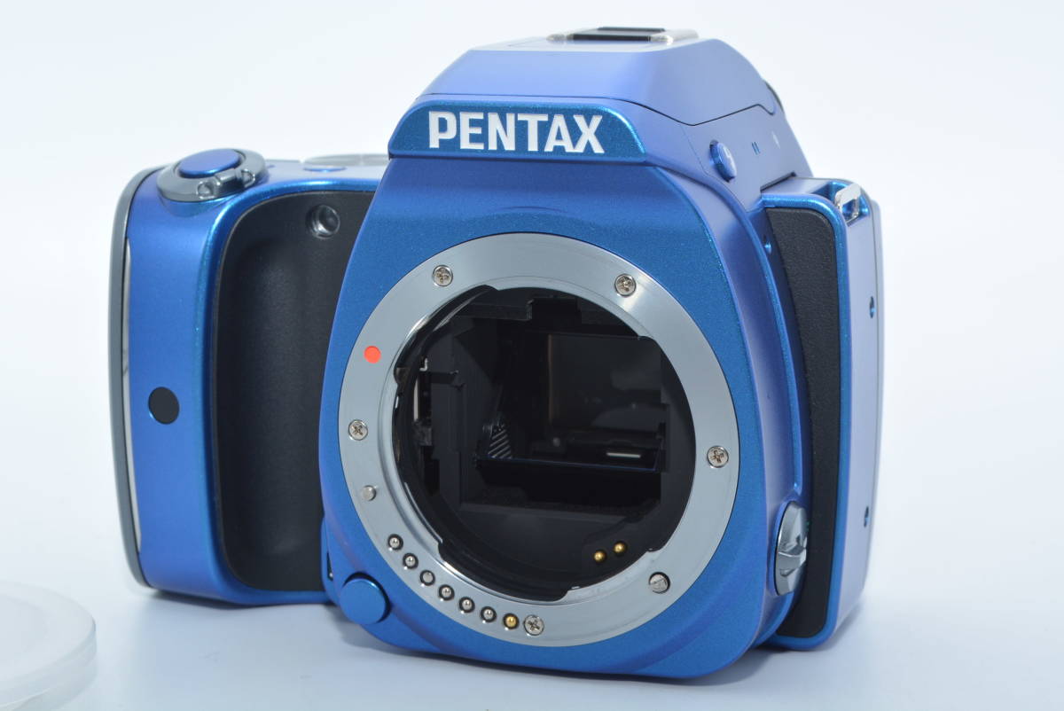 【極上品】 RICOH デジタル一眼レフ PENTAX K-S1 ボディ ブルー K-S1 BODY KIT BLUE　＃6054
