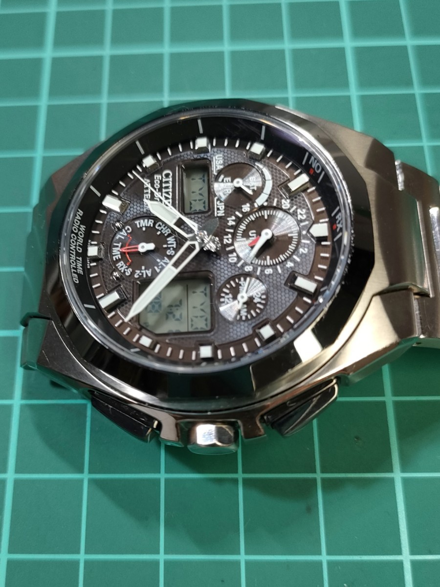 稼働品 シチズン アテッサ エコドライブ CITIZEN 電波ソーラー 稼働品 シチズン アテッサ エコドライブ CITIZEN 電波ソーラー