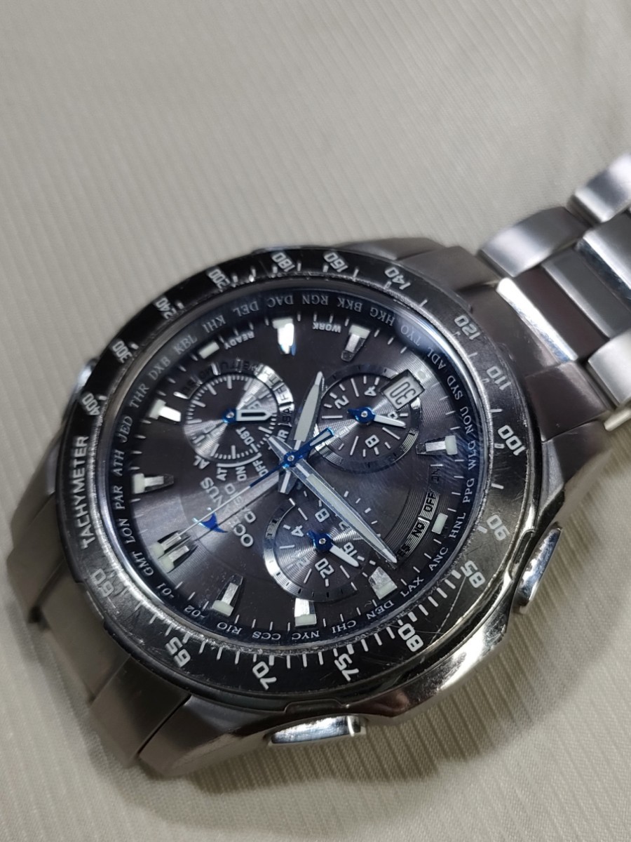 稼働品 CASIO OCEANUS 定価84 000円 電波ソーラー腕時計 OCW 稼働品 CASIO OCEANUS 定価84 000円 電波ソーラー腕時計 OCW