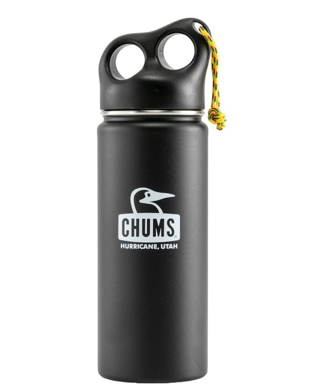TE/CHUMS(チャムス) キャンパーステンレスボトル 500 Camper Stainless Bottle 500 CH62-1920　ブラック_画像1