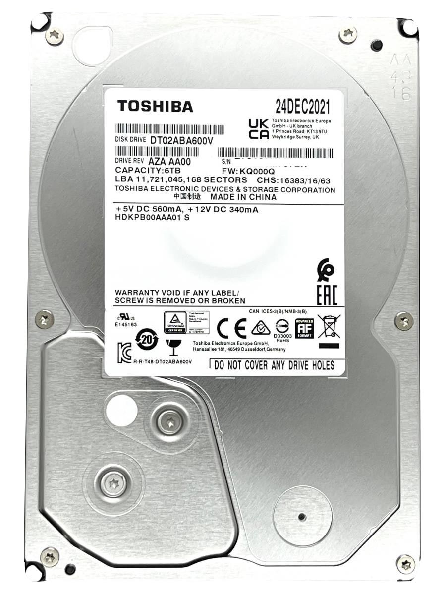 お気に入りの 【中古パーツ】3.5 SATA □HDD3203 使用時間2136H