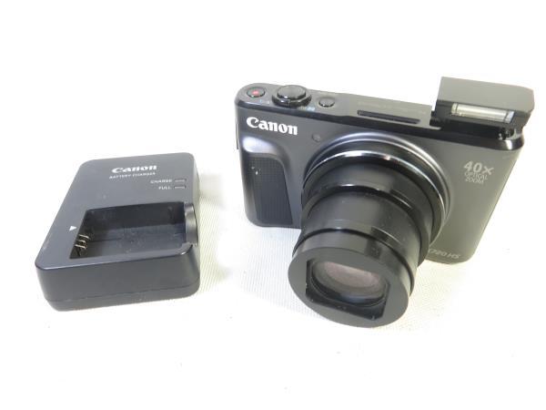 ΠCanon PowerShot SX720 HS ブラック キヤノン パワーショット 充電器 バッテリー コンパクト デジタルカメラ