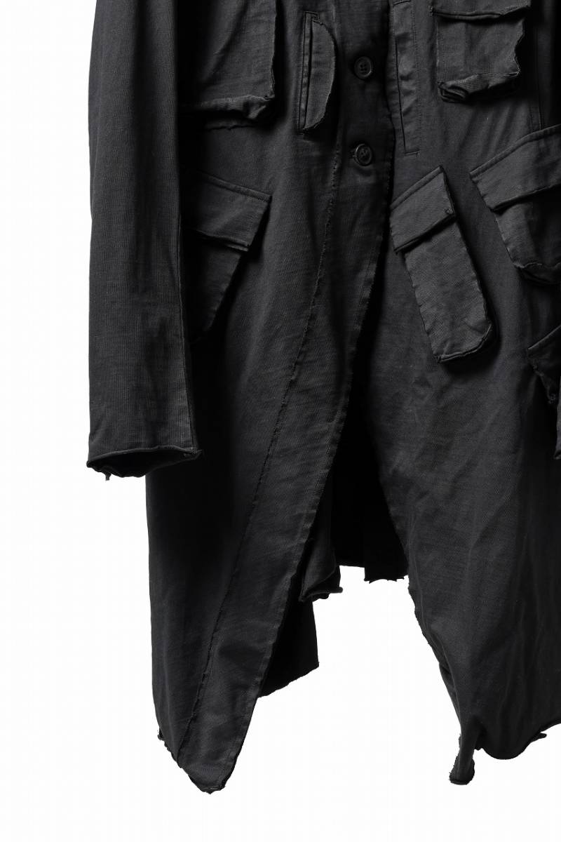 大注目 OFFNER PAL ランドホルツ dyed COAT/black PINGU POCKETS