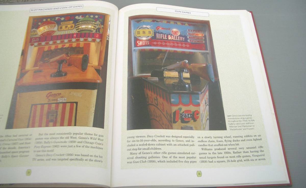 書籍本　SLOT MACHINES AND COIN-OP GAMES (海外アーケードゲーム) 旧歴史 ピンボール、スロットマシン、銃撃、コインゲーム 色々 ゲーセン_画像5