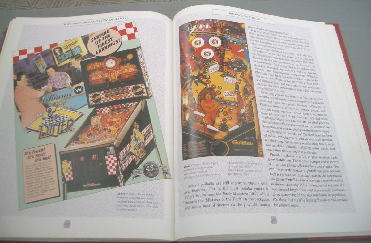 書籍本　SLOT MACHINES AND COIN-OP GAMES (海外アーケードゲーム) 旧歴史 ピンボール、スロットマシン、銃撃、コインゲーム 色々 ゲーセン_画像6