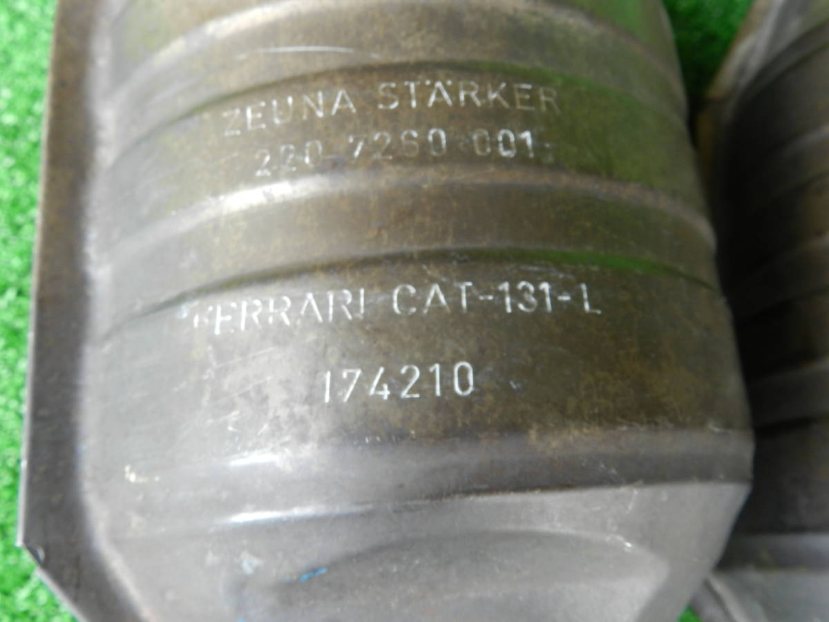  Ferrari 360 modena F360 original catalyzer / catalyst left :174210 right :174211