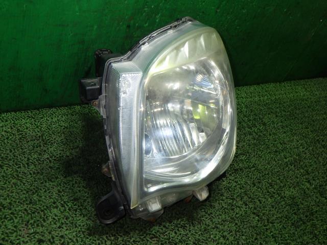 モコ DBA-MG33S 左ヘッドランプ STANLEY P9638 02260-4A00J 中古_画像3