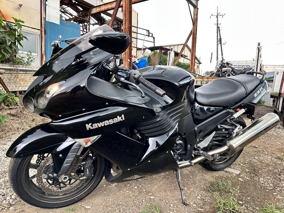 ZZ-R1400 走行63334キロ　エンジン始動動画有り！返品可能！ZZR1400 ZXT40A_画像1