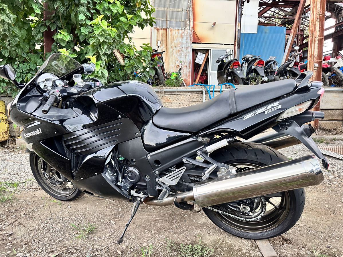 ZZ-R1400 走行63334キロ　エンジン始動動画有り！返品可能！ZZR1400 ZXT40A_画像2