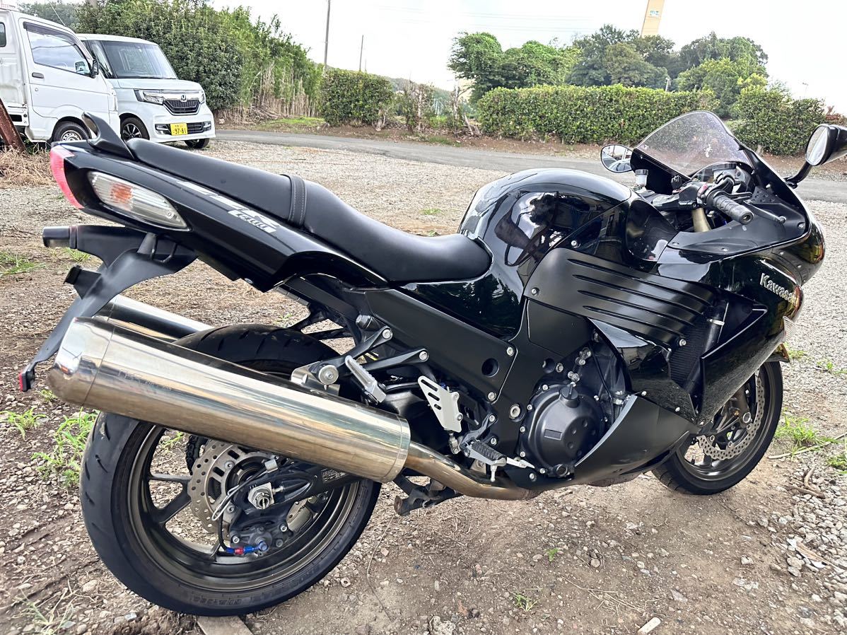 ZZ-R1400 走行63334キロ　エンジン始動動画有り！返品可能！ZZR1400 ZXT40A_画像4