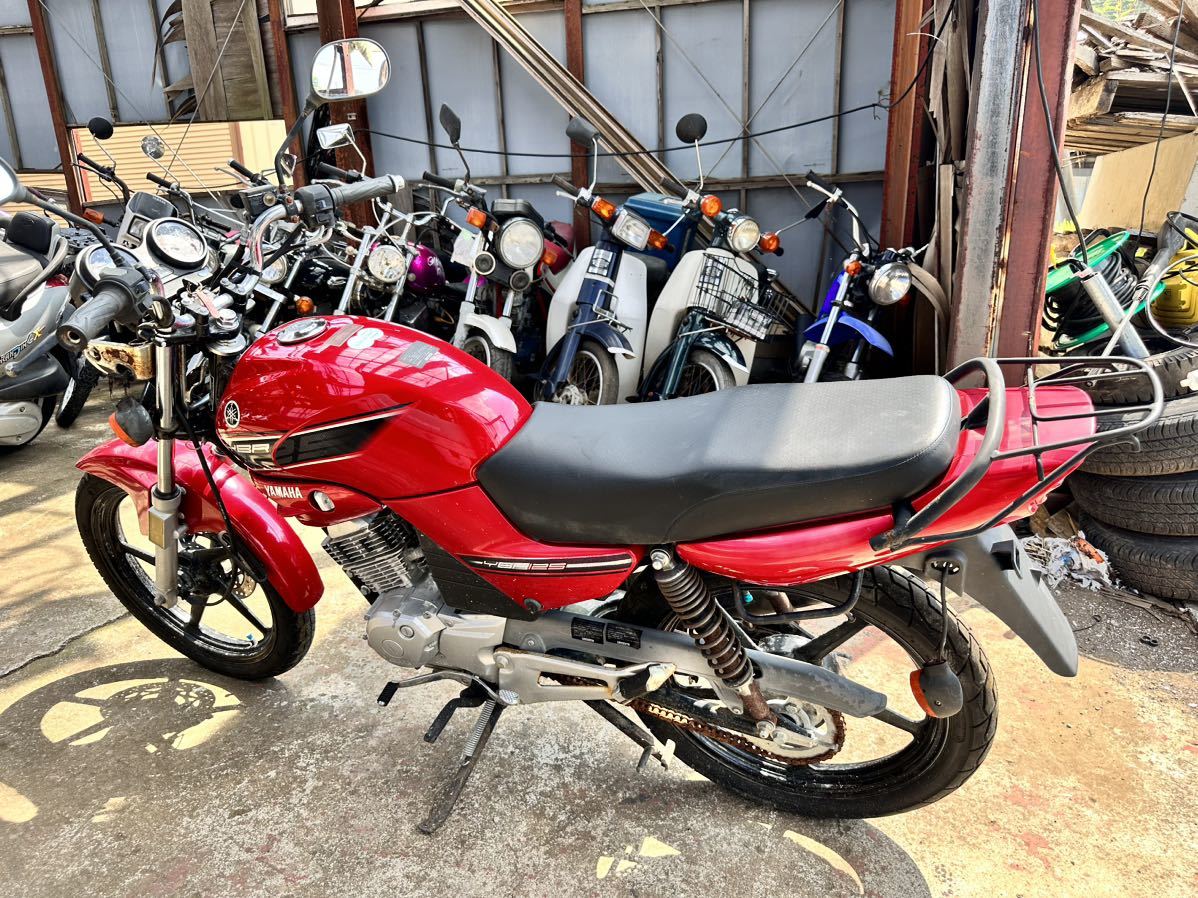 YBR125 低走行5433キロ　エンジン始動動画有り！返品可能！軽整備済み_画像2