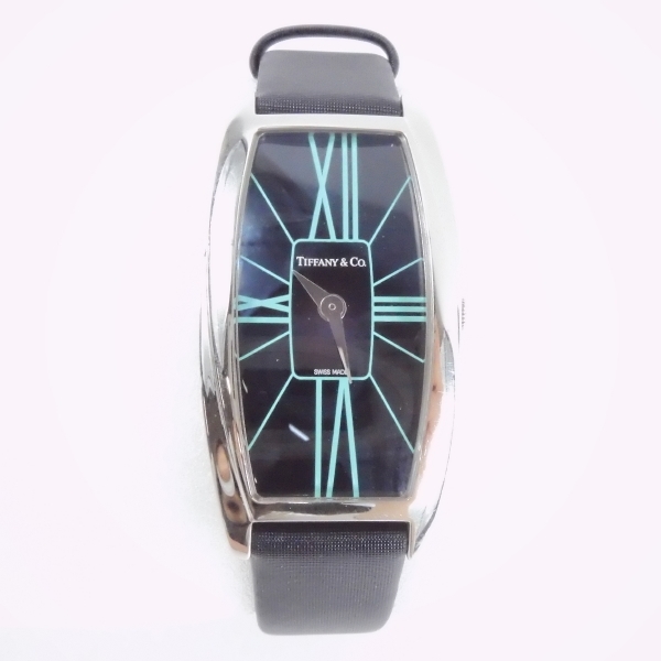 美品 TIFFANY＆Co. ティファニー ジェメア T5598 腕時計 35 × 22 mm 電池式 AY2339W