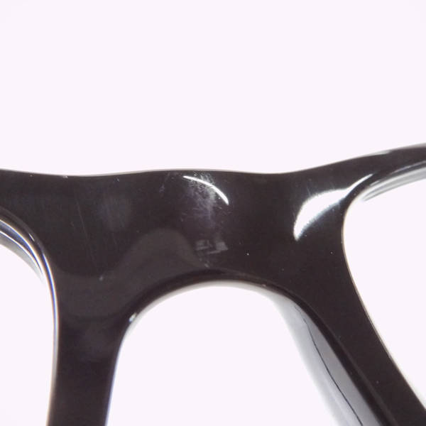 美品 TOMFORD トムフォード TF5114-001 フルリムメガネフレーム ブラック Tライン 眼鏡 メンズ AU1182C_画像8
