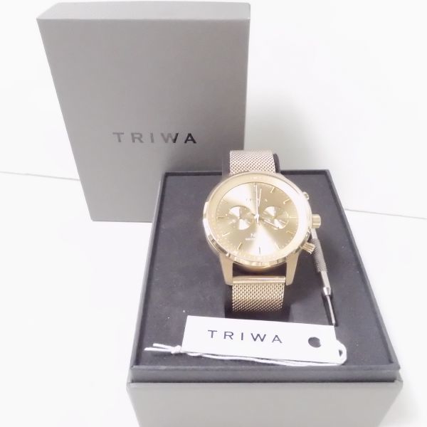 未使用 TRIWA トリワ NEVIL NEST104:2 腕時計 ゴールド ウォッチ AM4131C