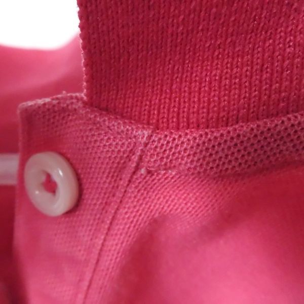 マンシングウェア ポロシャツ ピンク L ポリエステル 他 半袖 ゴルフ レディース AM4319A33_画像6