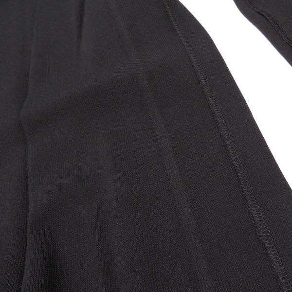  прекрасный товар MAXMARA Max Mara центральный Press легкий брюки черный 42(L) белый бирка женский AY3142A58