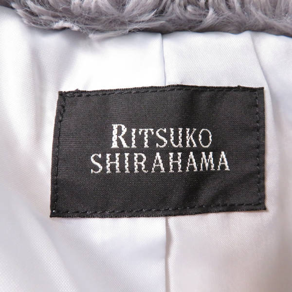  прекрасный товар RITSUKO SHIRAHAMAlitsukosila - ma котороткое пальто 1 полиэстер др. женский AY3149B1
