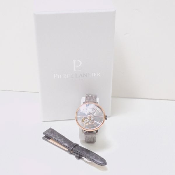  beautiful goods Pierre lanie349A739 wristwatch stainless steel / crystal glass machine lady's AY3310W2