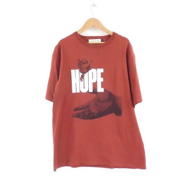 アンダーカバー HOPE TEE 半袖Tシャツ レッド 3 コットン100% メンズ AY3828A67