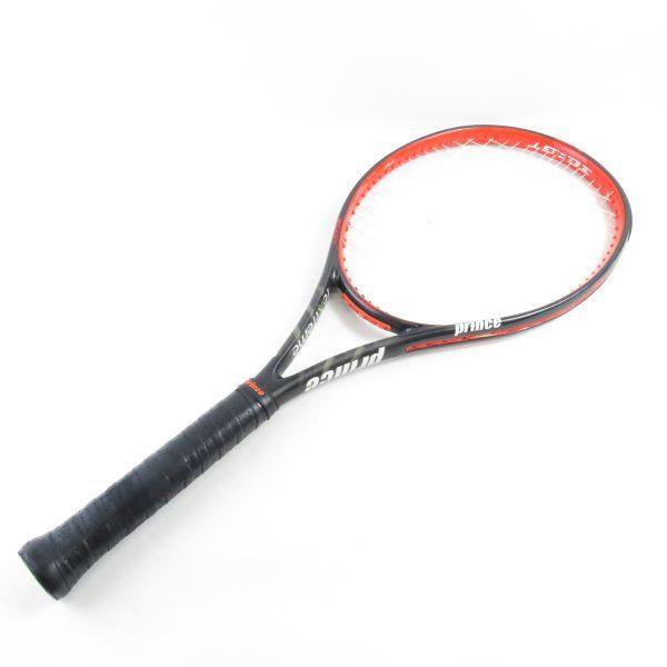 美品 prince BEAST 100（ビースト100）硬式テニスラケット(G2) 7TJ062 2018年モデル HU228_画像2