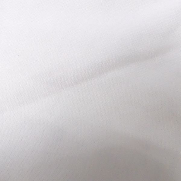 美品 アンドワンダー 574-3184992 ロゴTシャツ ホワイト WM 天竺 半袖 トップス レディース AU1916A69の画像6