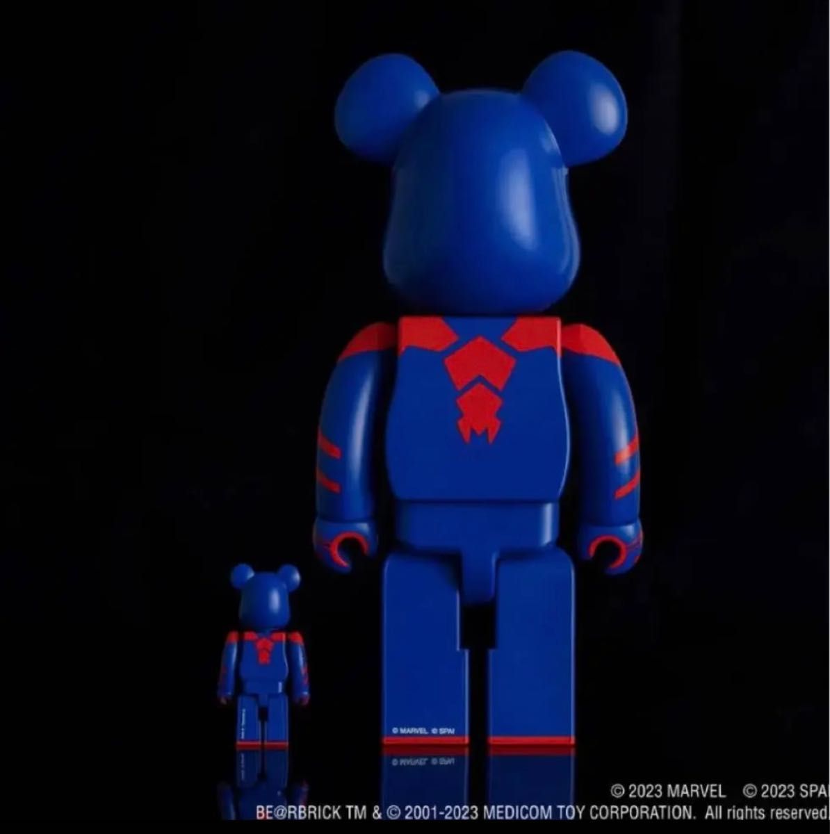 ベアブリック BE@RBRICK MEDICOM TOY メディコムトイ スパイダーマン　スパイダーバース　 100%&400%