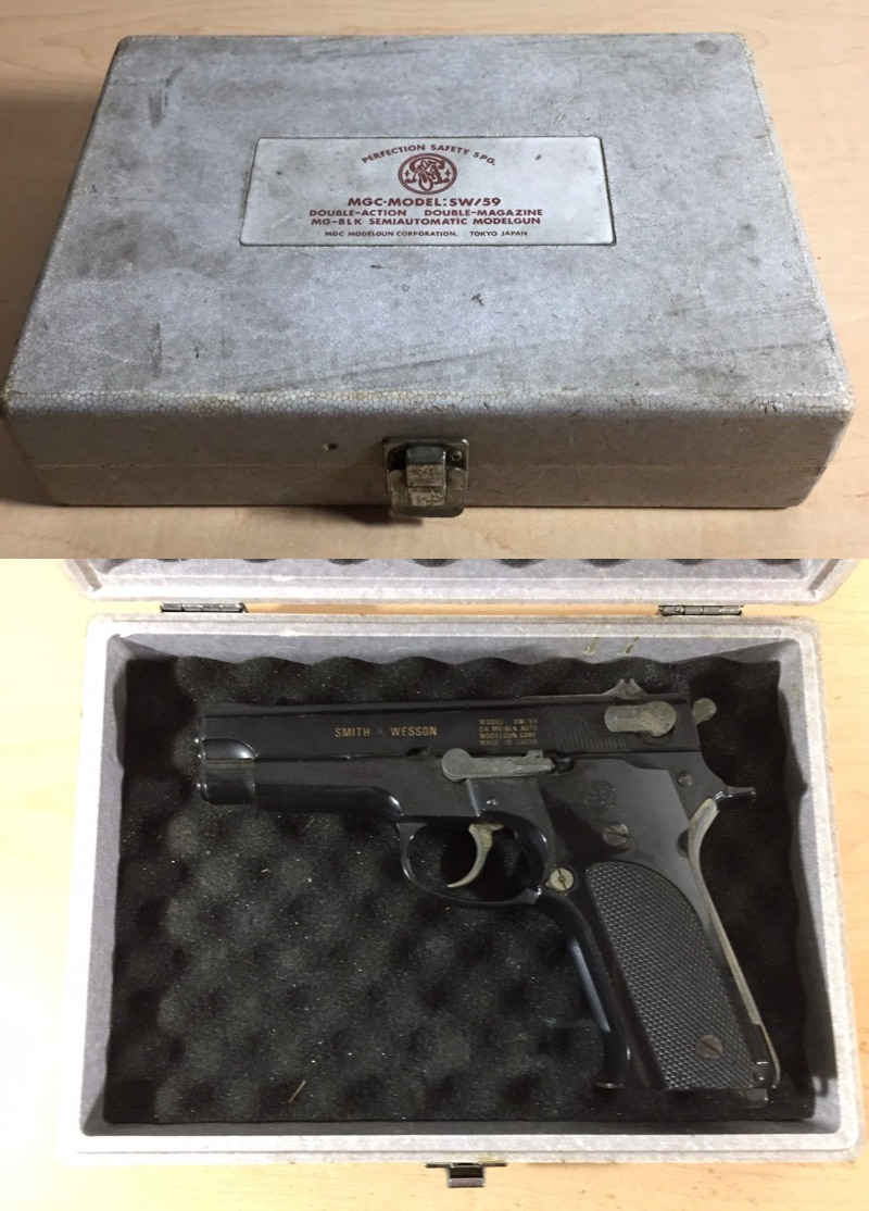 ○ レア MGC MODEL SW/59 SMITH & WESSON モデルガン SPG SAFETY