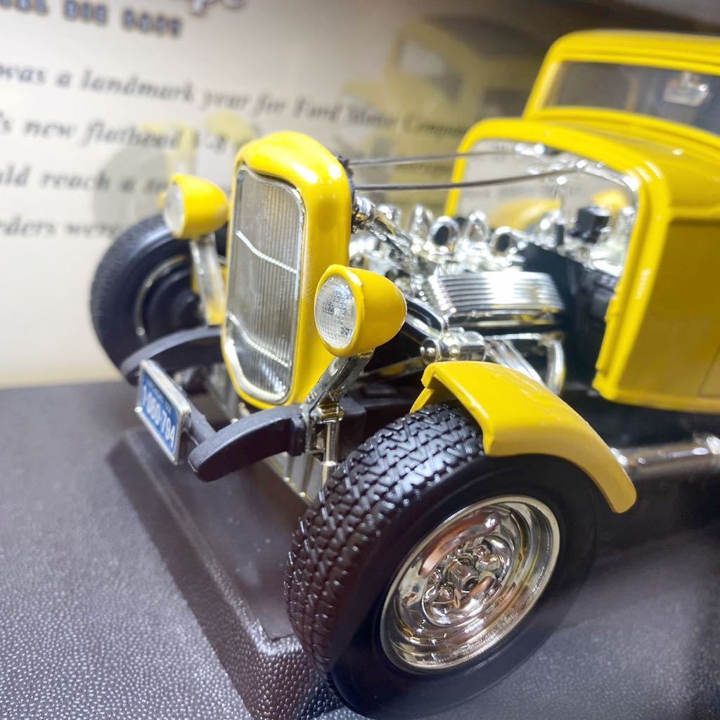 Motormax 1/18 1932 Ford Coupe American Grafitt '32 FORD フォード アメリカングラフィティ アメグラ_画像3