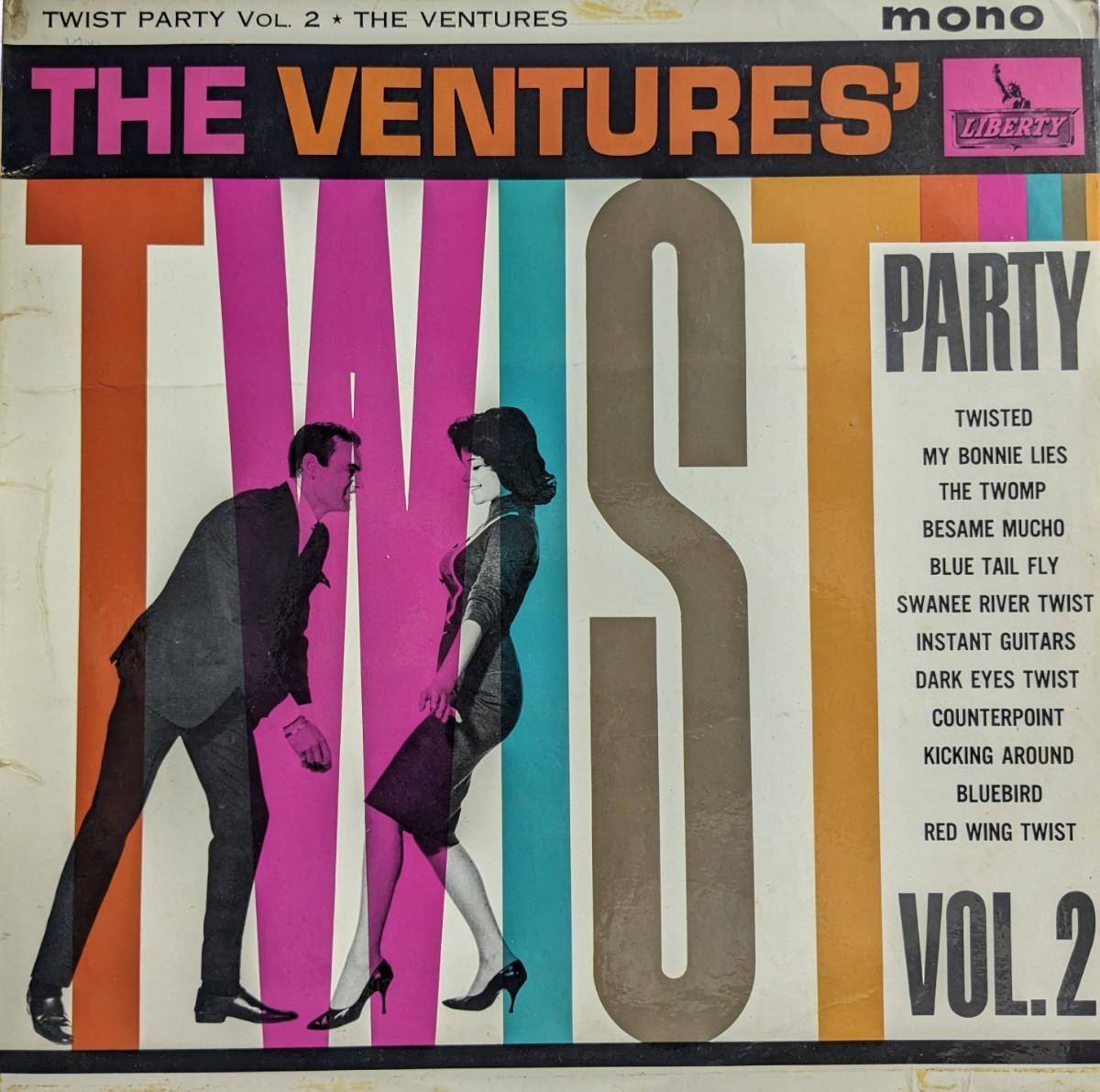 ◎特選◎THE VENTURES/THE VENTURES TWIST PARTY.VOL TWO1962'UK LIBERTY_画像1