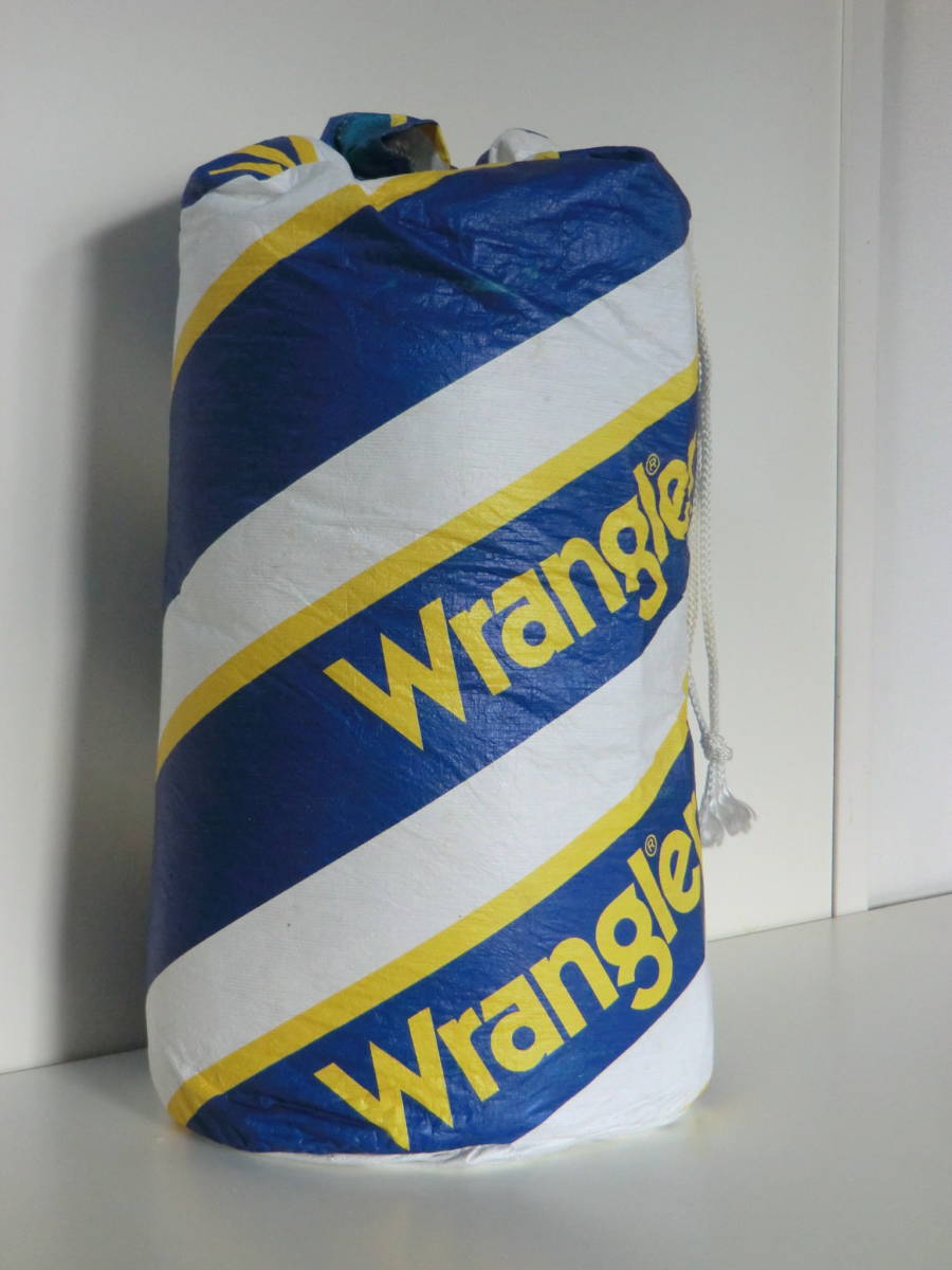 Wrangler Wrangler non-woven storage sack pouch storage bag jpy pillar shape tube shape 70s80s