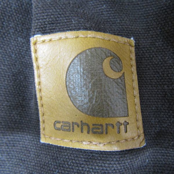 Carhartt ダック地 フード 単体 バラクラバ 裏地 キルティング ブラウン メキシコ製 カーハート 古着 ビンテージ 3AU3109_画像4