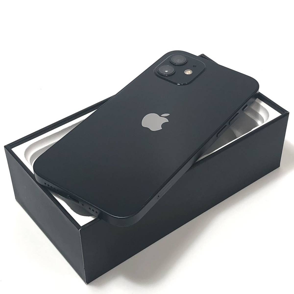 【美品】Apple｜iPhone 12 128GB｜SIMフリー｜最大バッテリー容量87%｜ブラック｜動作確認済｜速達発送可