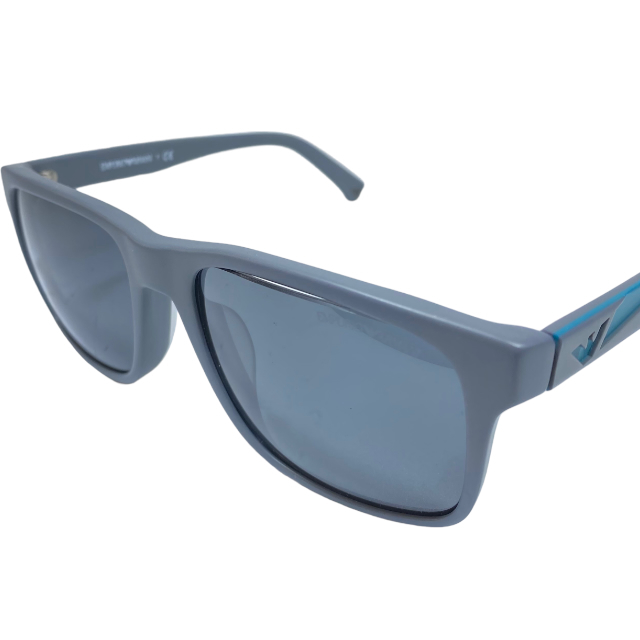 EMPORIO ARMANI Emporio Armani EA4071 5502/87 56*18 140 sunglasses I wear glasses small articles plastic gray blue 