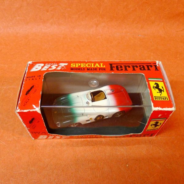 i401 BEST MODEL миникар FERRARI 860 MONZA размер : ширина примерно 14.5cm высота примерно 6.5cm глубина примерно 6cm/60