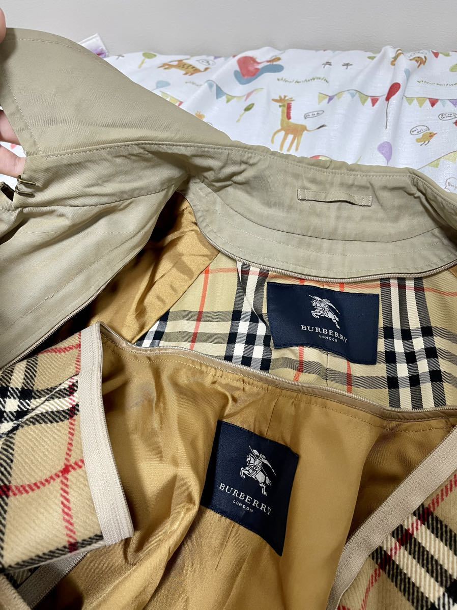 オープニング BURBERRY*リネン コート春秋 | www.takalamtech.com