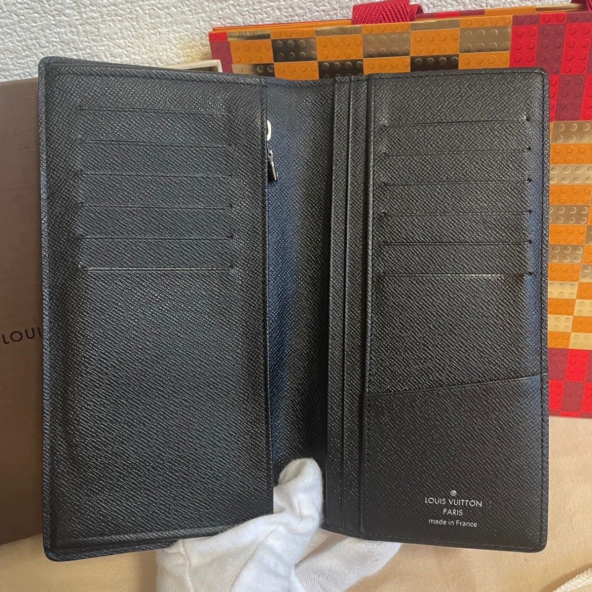 極上美品】ルイヴィトン ダミエ グラフィット長財布 箱付き LOUIS