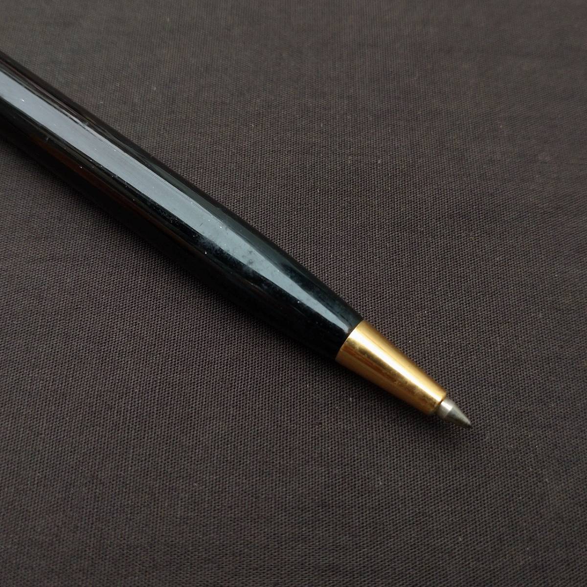 ボールペン 全長約140㎜ ブラック ゴールドカラー 【4273】_画像5