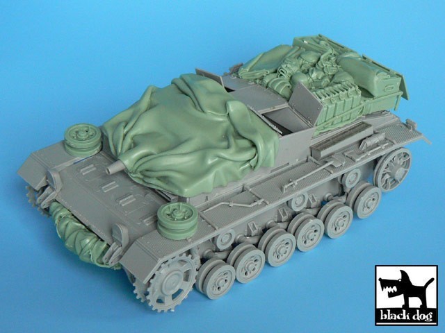 ブラックドッグ T35009 1/35 ドイツ III号突撃砲 C/D型 アクセサリーセット