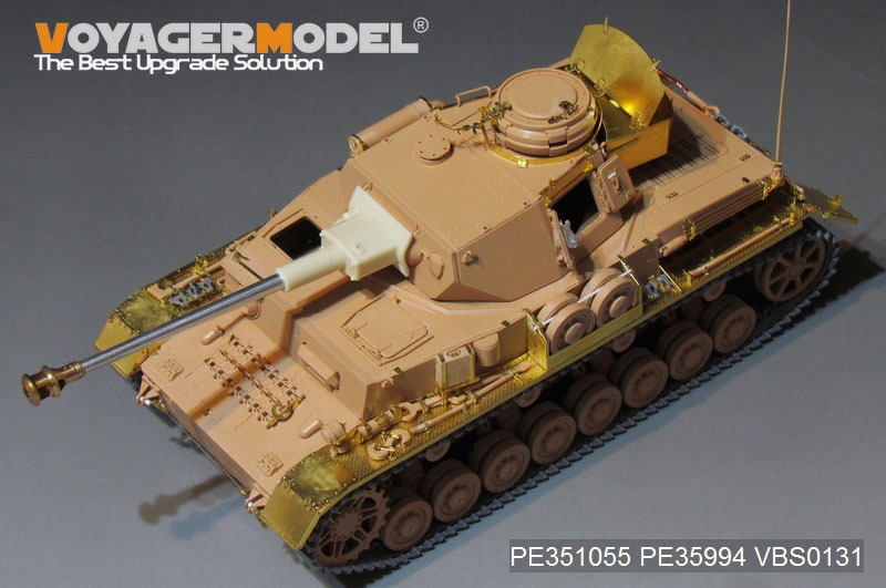 ボイジャーモデル PE351055 1/35 WWII ドイツ IV号戦車 H型 基本セット(RFM 5046用）_画像3