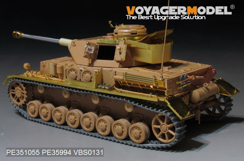 ボイジャーモデル PE351055 1/35 WWII ドイツ IV号戦車 H型 基本セット(RFM 5046用）_画像4