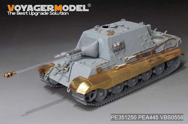 ボイジャーモデル PE351250 1/35 WWII ドイツ Sd.Kfz.186 ヤークトタイガー 基本セット(タコム8008用)_画像2
