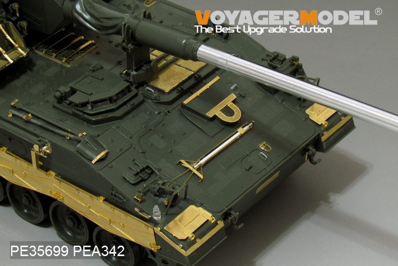  Voyager model PE35699 1/35 reality for Germany PzH2000 self-propelled artillery etching basic set (mon model TS-012 for )