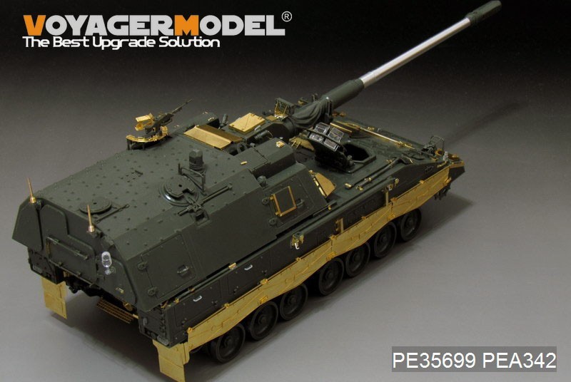  Voyager model PE35699 1/35 reality for Germany PzH2000 self-propelled artillery etching basic set (mon model TS-012 for )