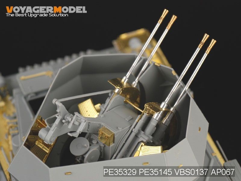  Voyager model PE35329 1/35 WWII Germany 20mm IV number anti-aircraft tank vi ru bell vi nto( Dragon 6540 for )